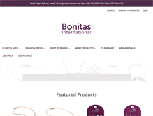 Tablet Screenshot of bonitaswholesale.com